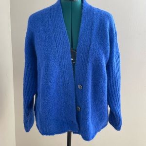 WRAY Henry Cardigan - Cobalt (Plus)